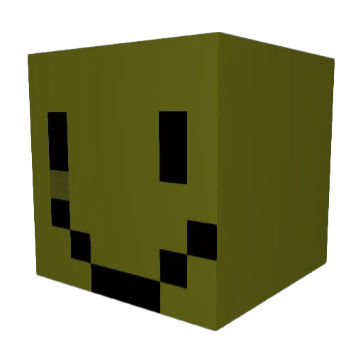 IJeromeI Minecraft avatar head, 3D render