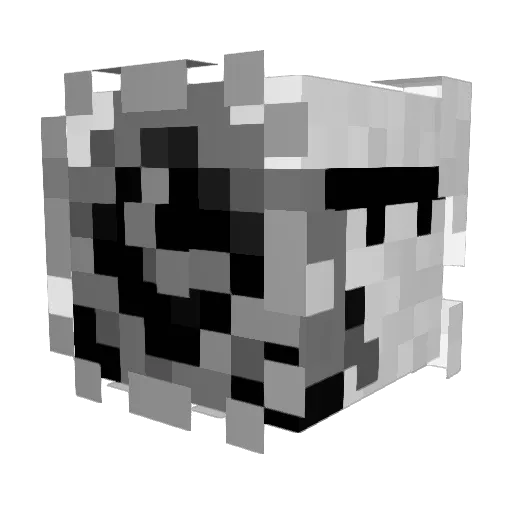 IJustAl3_ Minecraft avatar head, 3D render