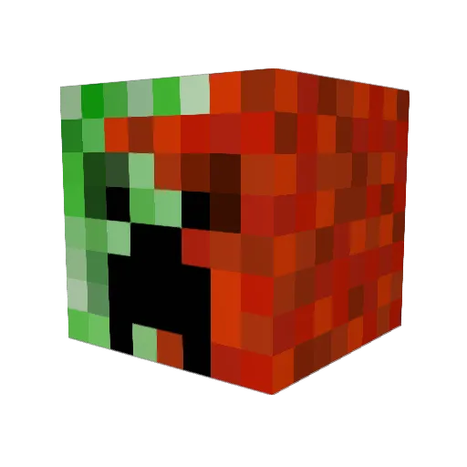 IJustSplitYou Minecraft avatar head, 3D render
