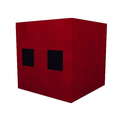 IKAL7064 Minecraft avatar head, 3D render