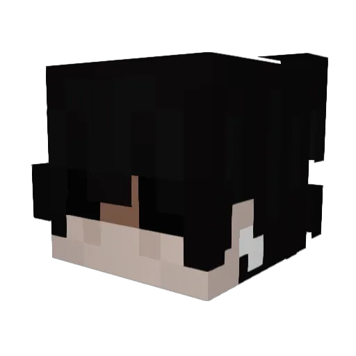 IKEA Minecraft avatar head, 3D render