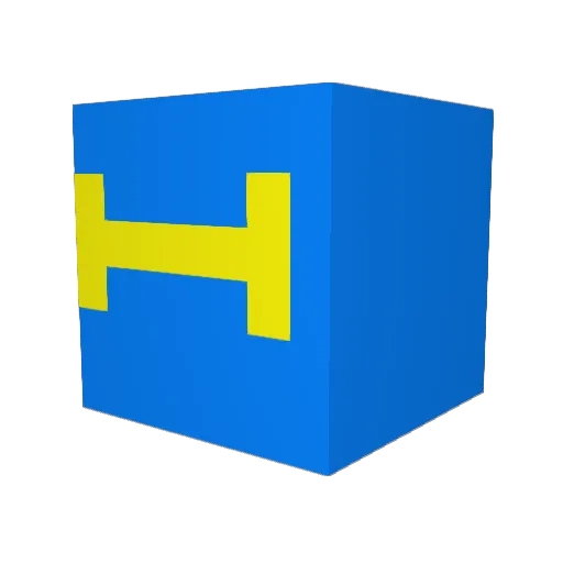 IKEAGUY Minecraft avatar head, 3D render