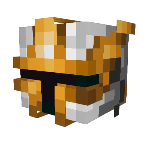 IKEAxKatalog Minecraft avatar head, 3D render