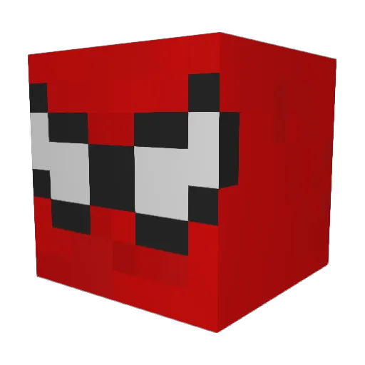 IKOREX Minecraft avatar head, 3D render