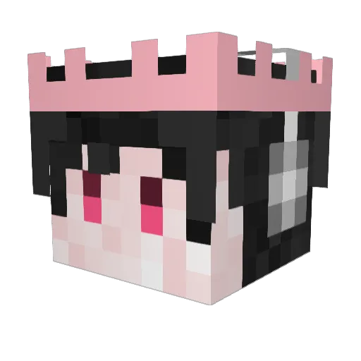 IK_KingYoshiYT Minecraft avatar head, 3D render