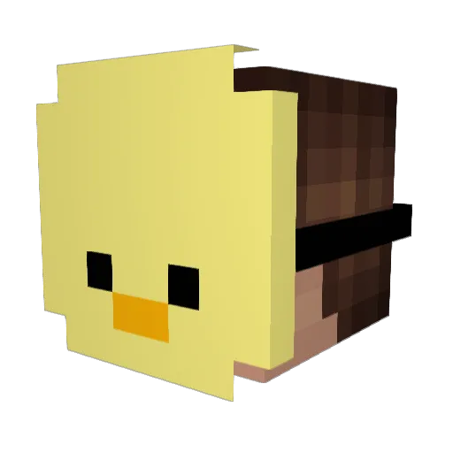 IKiYoshi_ Minecraft avatar head, 3D render