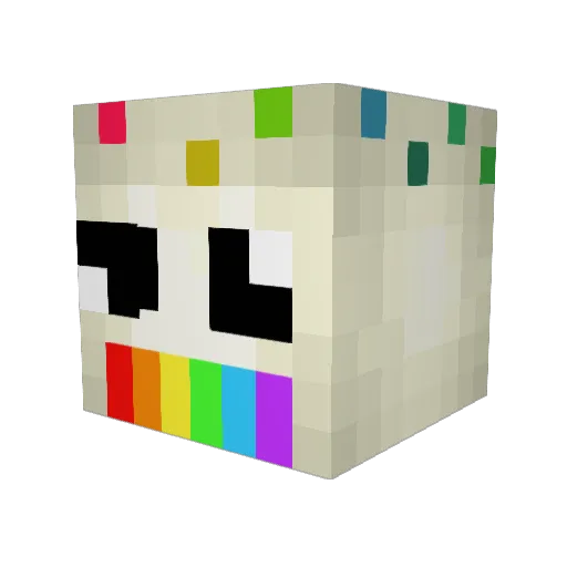IKillNoobs Minecraft avatar head, 3D render