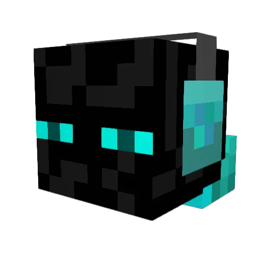 ILC_reiji Minecraft avatar head, 3D render
