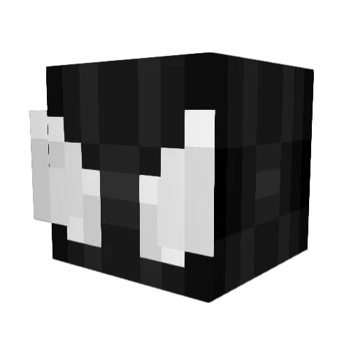 ILOVEFATWOMEN420 Minecraft avatar head, 3D render