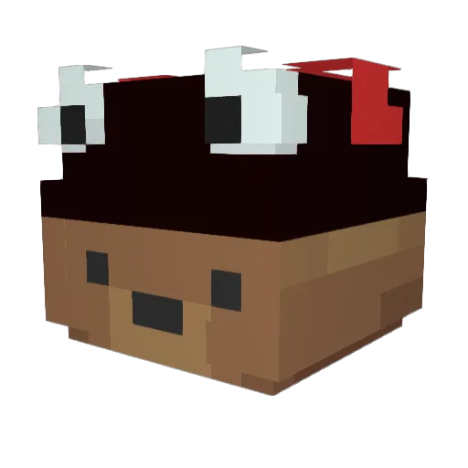 ILOVEMYDRIP Minecraft avatar head, 3D render