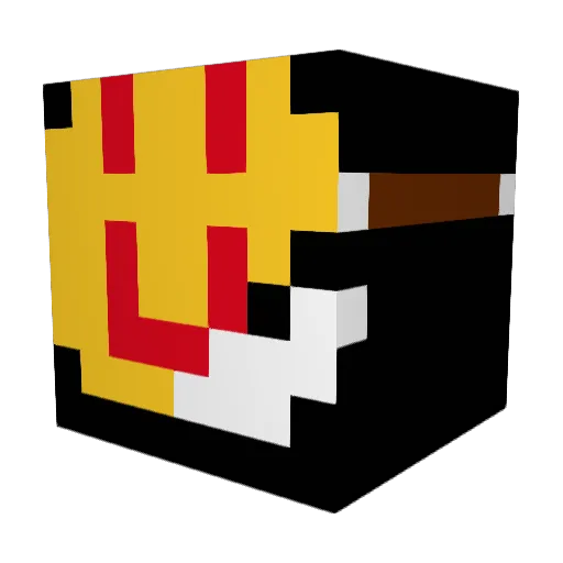 ILTIRCONTATO Minecraft avatar head, 3D render
