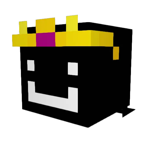 ILYNEO Minecraft avatar head, 3D render