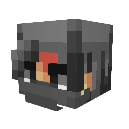 ILegendGirchi Minecraft avatar head, 3D render