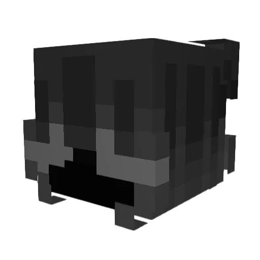 ILemonI Minecraft avatar head, 3D render