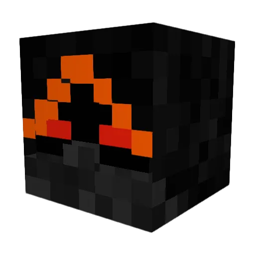 ILenam Minecraft avatar head, 3D render