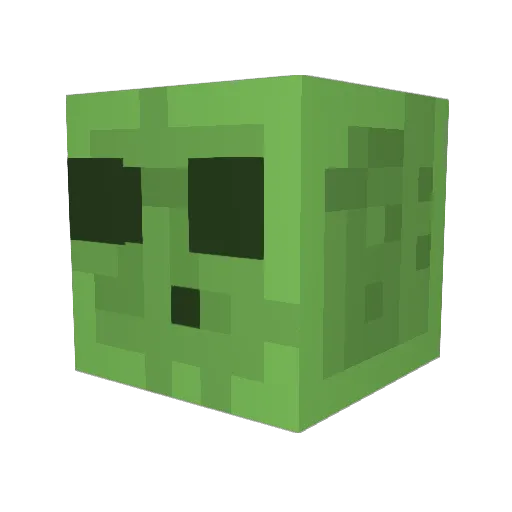 ILikCoding Minecraft avatar head, 3D render