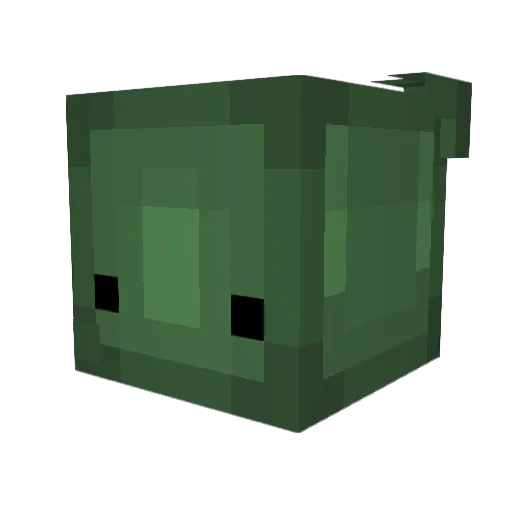 ILikeBigFish Minecraft avatar head, 3D render