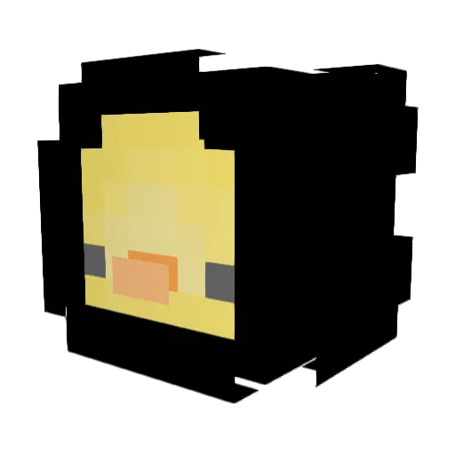 ILikeCucumbers Minecraft avatar head, 3D render