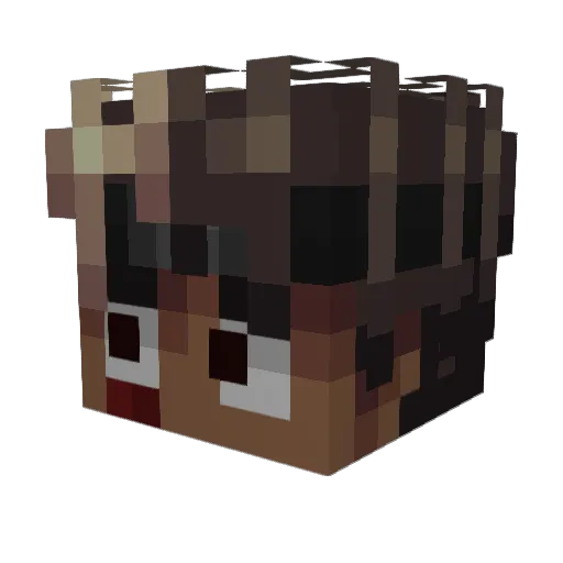 ILikeDevonshire Minecraft avatar head, 3D render