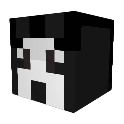 ILikeDrugz Minecraft avatar head, 3D render