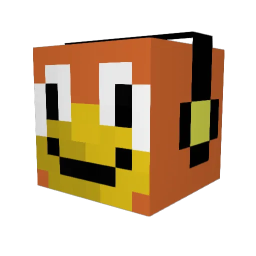 ILikeToHangKids Minecraft avatar head, 3D render