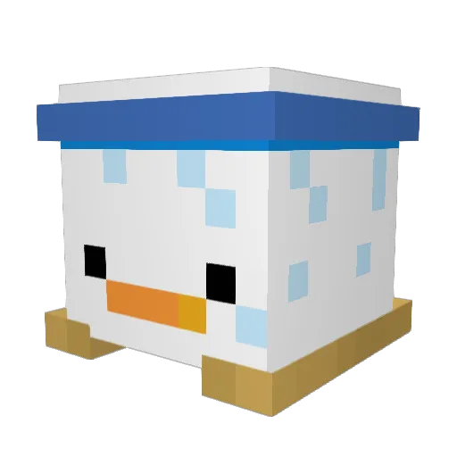ILota22 Minecraft avatar head, 3D render