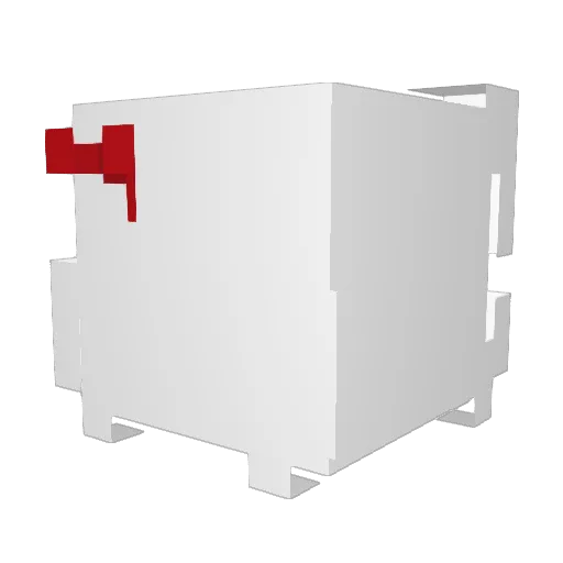 ILoveABGs69 Minecraft avatar head, 3D render