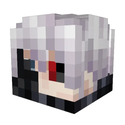 ILoveAlex3 Minecraft avatar head, 3D render