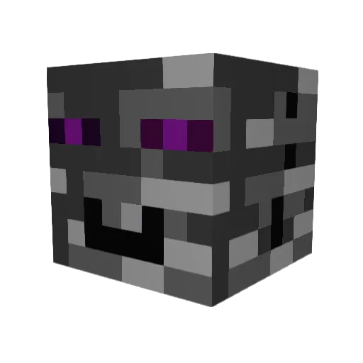ILoveChaos Minecraft avatar head, 3D render