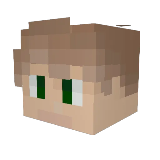 Minecraft-Avatar von ILoveFoodFromNL: Kopf als 3D-Render