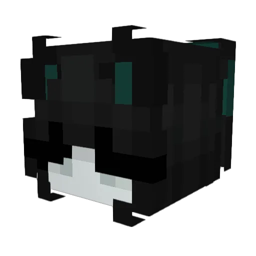 ILoveFurrys Minecraft avatar head, 3D render