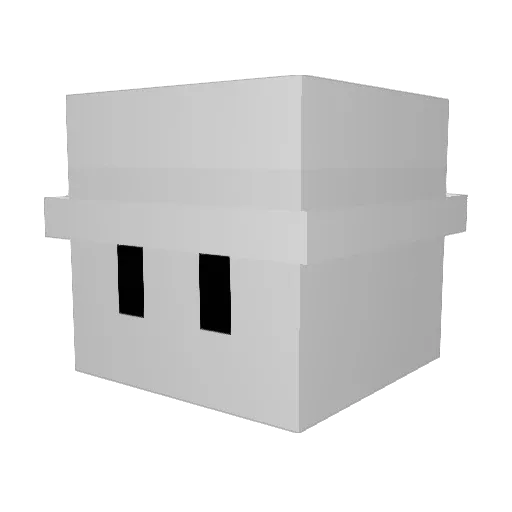 ILoveMacD Minecraft avatar head, 3D render