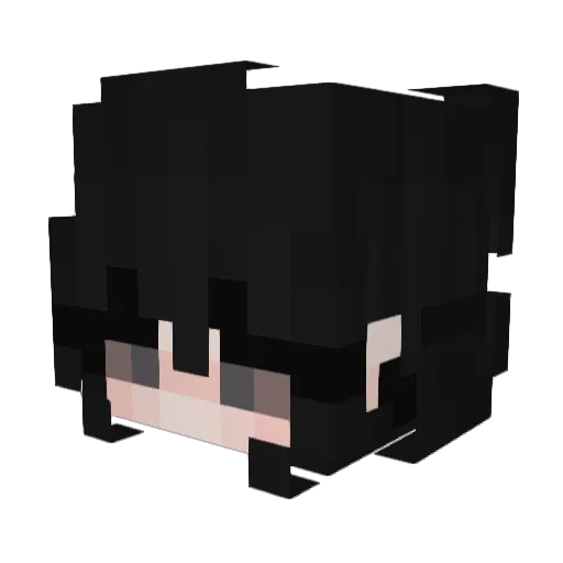 ILoveMacros Minecraft avatar head, 3D render