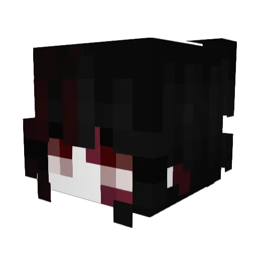ILoveOurLord Minecraft avatar head, 3D render