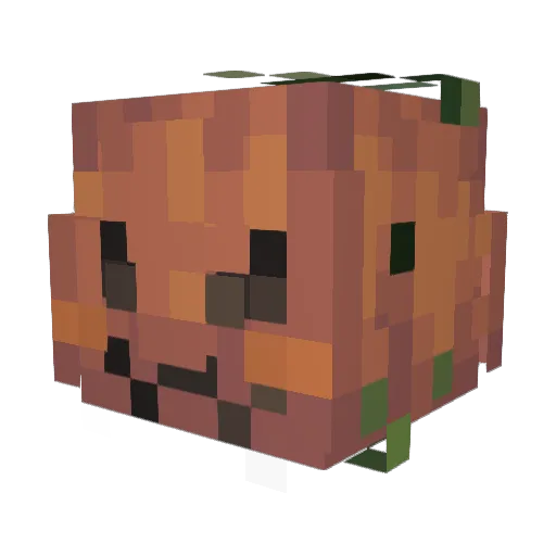 ILoveStranded Minecraft avatar head, 3D render
