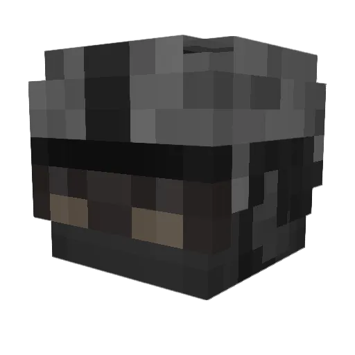 ILoveToC4 Minecraft avatar head, 3D render