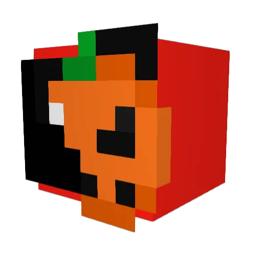 ILoveYouNotLoL Minecraft avatar head, 3D render