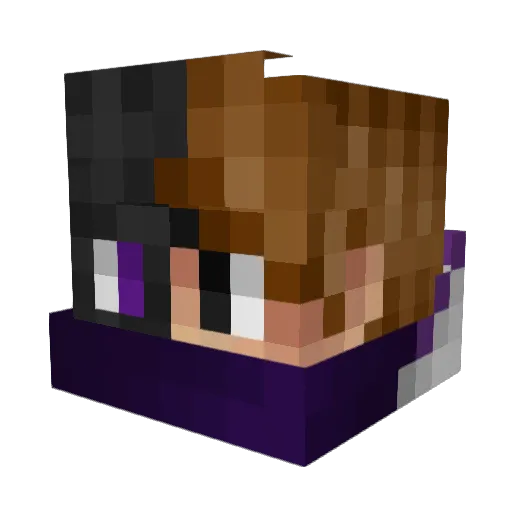 ILove_You_Dad Minecraft avatar head, 3D render