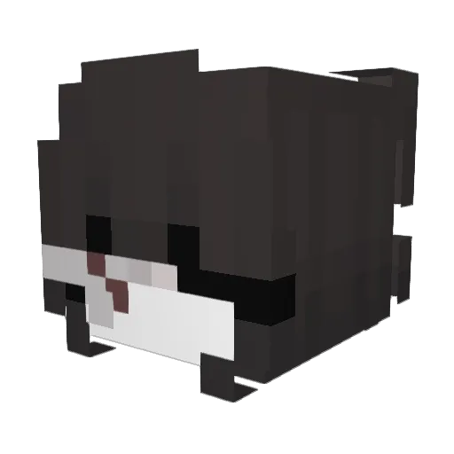 ILoveecatsmeow Minecraft avatar head, 3D render