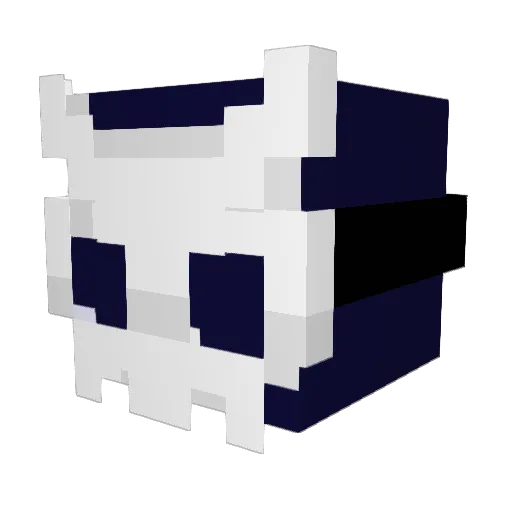 ILoveian5 Minecraft avatar head, 3D render