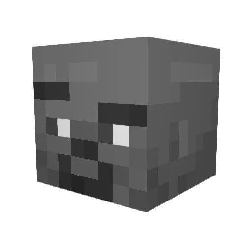IM4iK_OPEZDAL Minecraft avatar head, 3D render