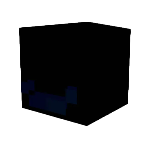 IMACRACKER Minecraft avatar head, 3D render