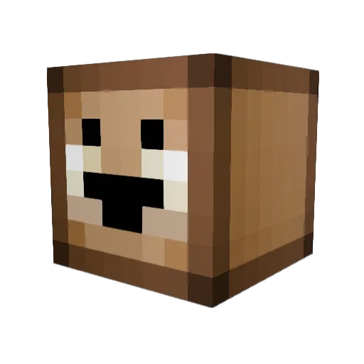 IMAGEBOX_ Minecraft avatar head, 3D render