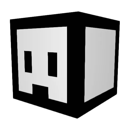 IMAPENN Minecraft avatar head, 3D render