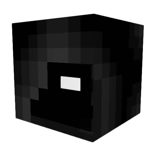 IMBADNEWS Minecraft avatar head, 3D render