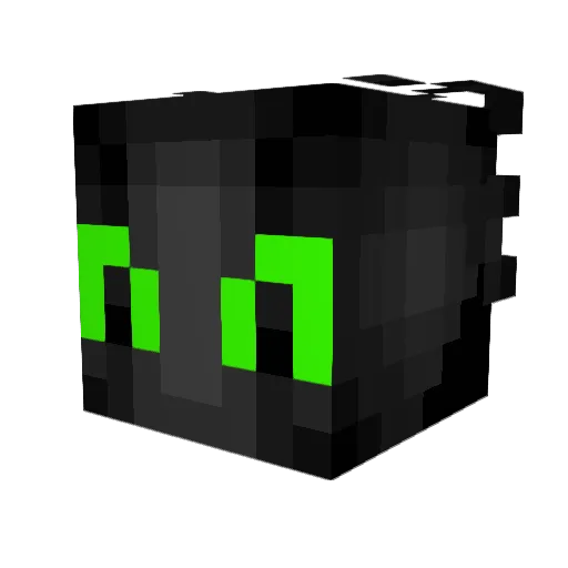 IMCHEP Minecraft avatar head, 3D render
