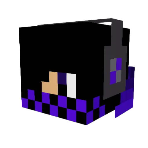IMMA_BOZZ Minecraft avatar head, 3D render