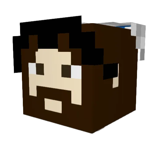 IMMOLATEDant Minecraft avatar head, 3D render