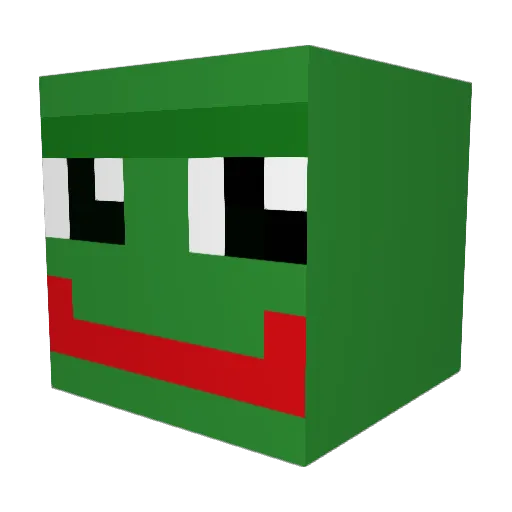 IMMORTAL_CLOUD17 Minecraft avatar head, 3D render
