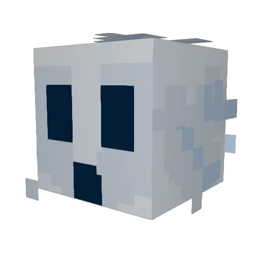 IMP3RIAL_ Minecraft avatar head, 3D render